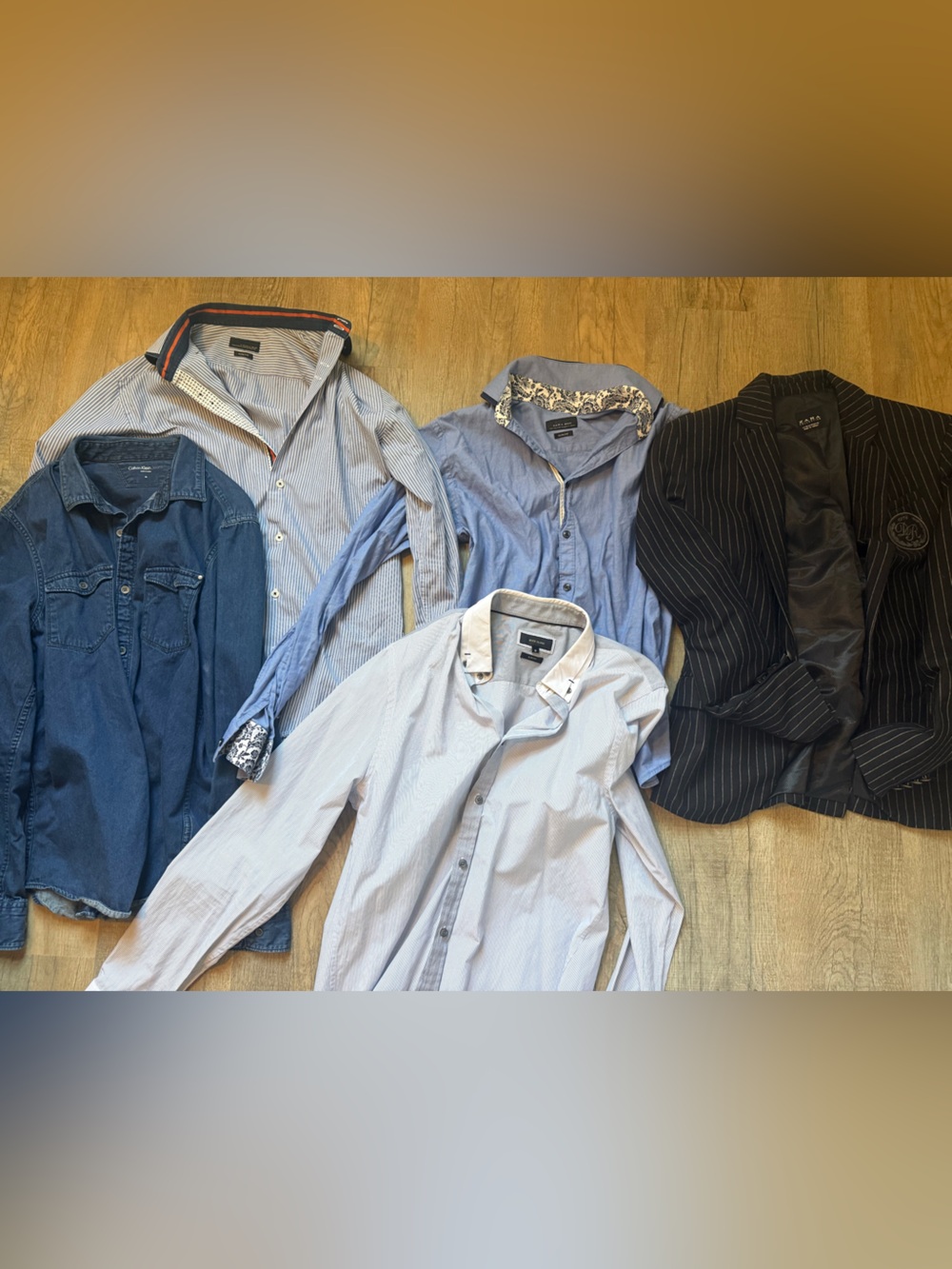 Zara Men’s shirt & Blazer bundle